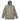 Front of a green and brown camo hooded jacket with a hewes logo on the right shoulder. 