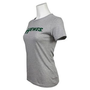 Hewes Heather Gray Ladies T-Shirt