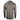 Back of a brown camo long sleeve with a hood and a tan hewes logo on the shoulder blades.
