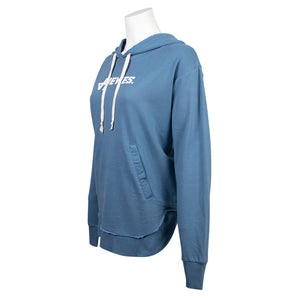 Hewes Ladies Misty Blue French Terry Hoodie