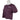 Side of a purple crop top with a light purple hewes logo on the chest.
