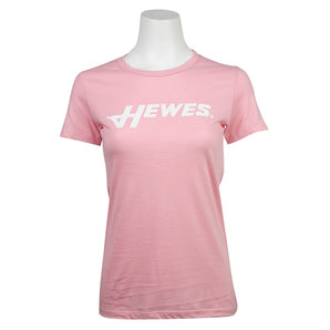 Hewes Light Pink Ladies T-Shirt