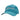 Turquoise baseball cap with 'Hewes' logo