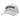 White baseball cap with a navy 'Hewes' logo