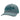 Teal hat with a dark teal redfish graphic embroidered on the front.