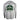 A light gray long-sleeve hoodie with a green graphic logo of 'Hewes Backcountry Boats, established in 1956' on the back.