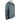 Side of a blue camo long sleeve with a hood and a grey-blue hewes logo on the sleeve.