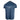 Back of a blue T-shirt with a dark blue fish graphic and white text reading "Backountry Boats" across the shoulder blades.