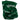Green neck gaiter with a white topography pattern and a white hewes logo pattern. 