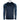 Men's long sleeve fishing shirt in dark blue with light blue digital camouflage patterned sleeves and the aftco logo in white on the left chest.