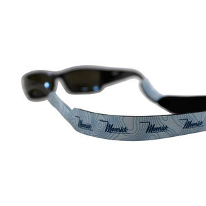 Maverick Blue Topography Sunglass Strap