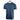 A blue t-shirt with white maverick logo on the left chest.
