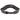 Back of a light grey visor with a velcro closure.