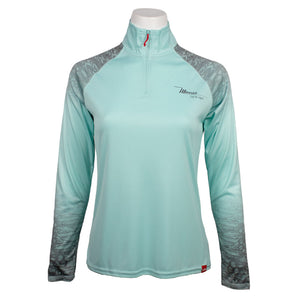 Maverick Gill Ladies UV Tec Zip Long Sleeve