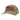 A beige baseball cap featuring a tan leather patch with the words 'Maverick Fish the Legend.'