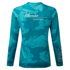 Maverick Ladies Gill XPEL Tec Long Sleeve - Pool Camo