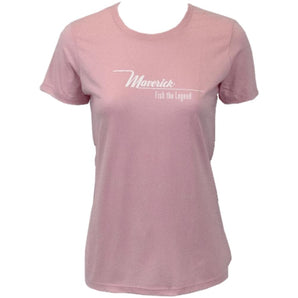 Maverick Light Pink Ladies T-Shirt