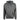 Gray hoodie with a front pocket and drawstring hood, printed with the maverick logo on the chest. 