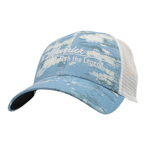 Maverick Simms Cloud Camo Blue Hat