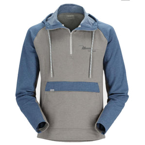 Maverick Simms Vermilion Hoody - Steel/Navy Heather