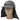 A gray fishing hat with a long neck flap and the maverick logo in white across the front.