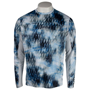 Maverick Under Armour Iso-Chill Long Sleeve - Blue Camo