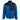 Blue and black zip-up fleece jacket with a high collar and chest pocket, featuring the maverick logo in white above the pocket. 