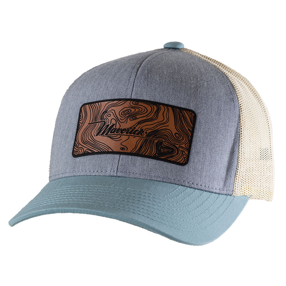 Maverick Topography Trucker Hat – MBG Gear