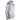 Side of a light gray long-sleeve shirt with high collar and a grey pathfinder logo on the sleeve.