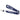 Navy blue lanyard with 'Pathfinder Angler Driven' logo pattern and a metal clip at the end. 