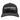 Front of a grey and white snapback hat with a white pathfinder logo on the front.