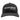 Front of a grey and white snapback hat with a white pathfinder logo on the front.