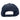 Ventilated back panels of a snap back cap.