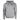 Gray hoodie with a navy pathfinder logo on the chest and text on the sleeve.