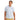 Man wearing a white short-sleeve button-up with a blue pattern across it. Featured on the left chest is a light blue pathfinder logo.