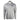 Light grey performance hooded long sleeve from the front, with a blue pathfinder logo on the chest.