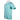 Side of a light teal tee with a white pathfinder logo on the left chest.