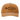 Burnt orange hat with a white rope across the bill and a brown redfish graphic embroidered on the front.