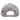 Back of a grey camo hat with a snap back closure and ventilated back panels.
