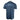 Back of a slate blue T-shirt with a light blue sailfish design across the shoulder blades.