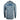 Back of a blue and grey camo hoodie with a blue pathfinder logo on the shoulder blades.