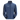 A blue insulated jacket with a zip front and quilted pattern.