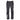Front of a pair of grey rain pants with the pathfinder logo on the right shin. 