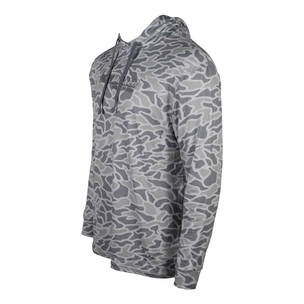 Pathfinder Burlebo Performance Hoodie - White Camo – MBG Gear